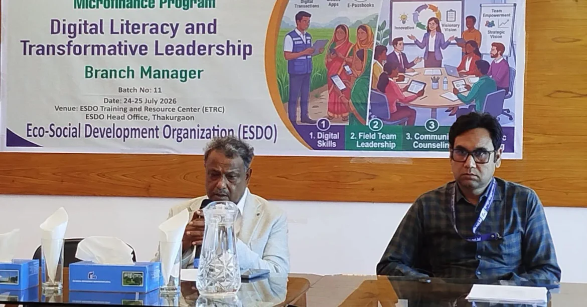 ESDO Microfinance Program on the Path to Digital Transformation