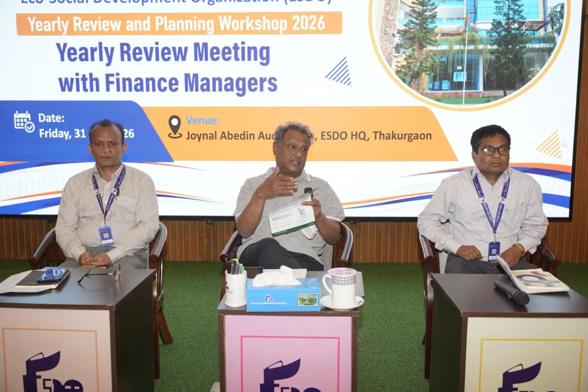 ESDO Holds Annual Performance Review Meeting with Finance Managers to Strengthen Financial Governance